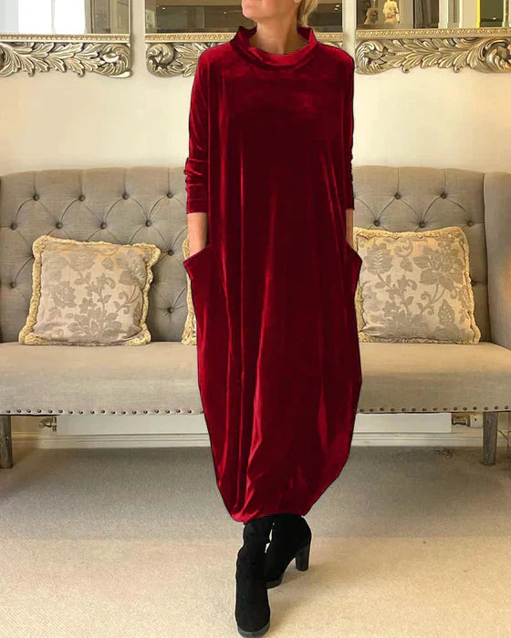 ELORA™ - Abendkleid aus Samt