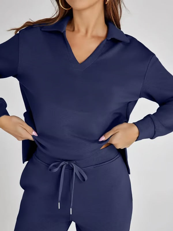 Carly™ - Elegantes Schlaghosen-Set mit hoher Taille