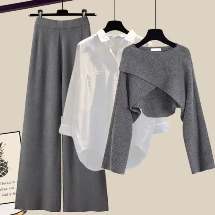 Amelia™ - Bequemes dreiteiliges Langarmset