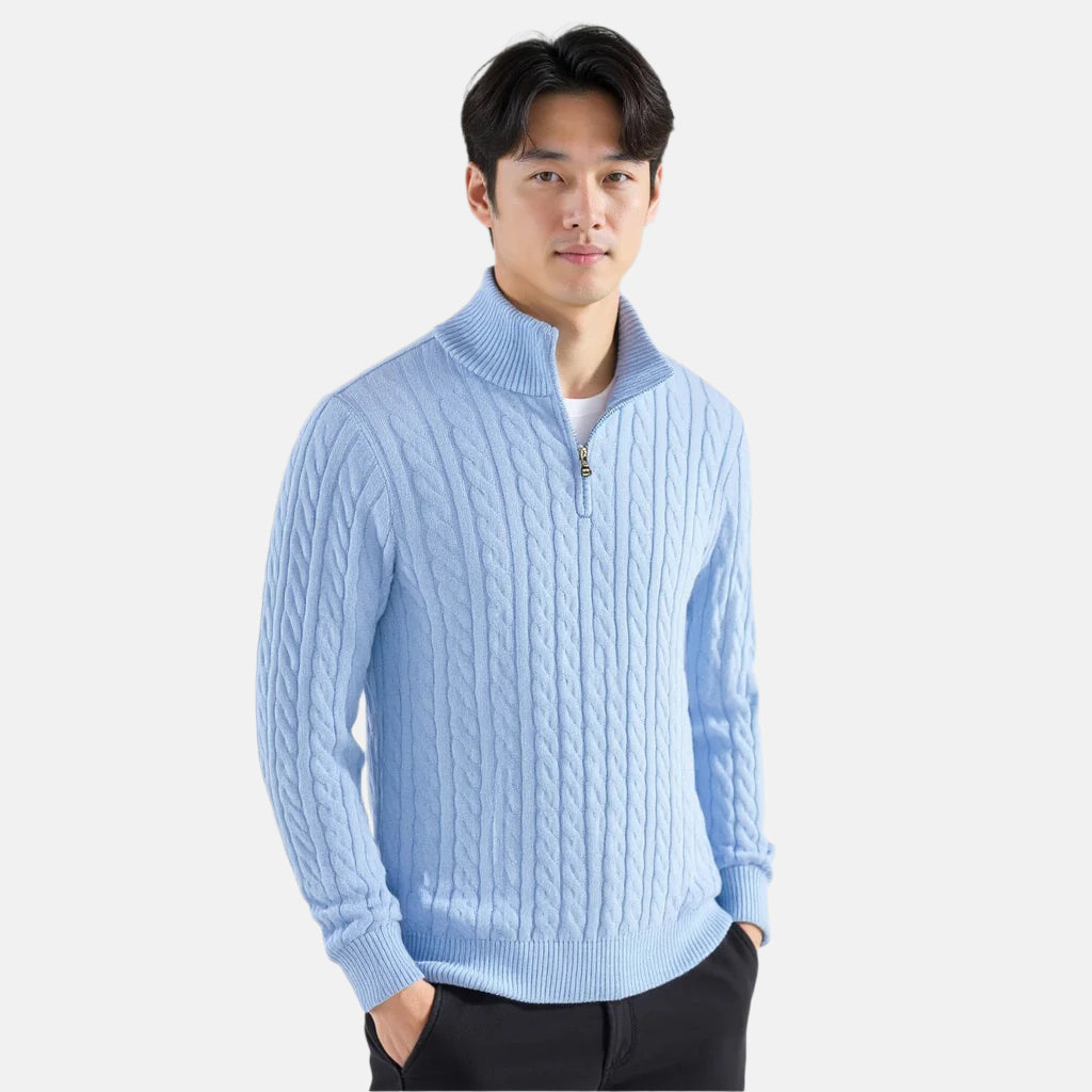 Giuseppe™ - Luxe Strickpullover mit Reißverschluss