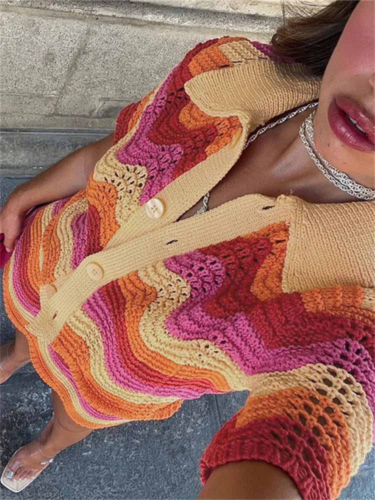 Maja™ - Strikket stil Mesh Set