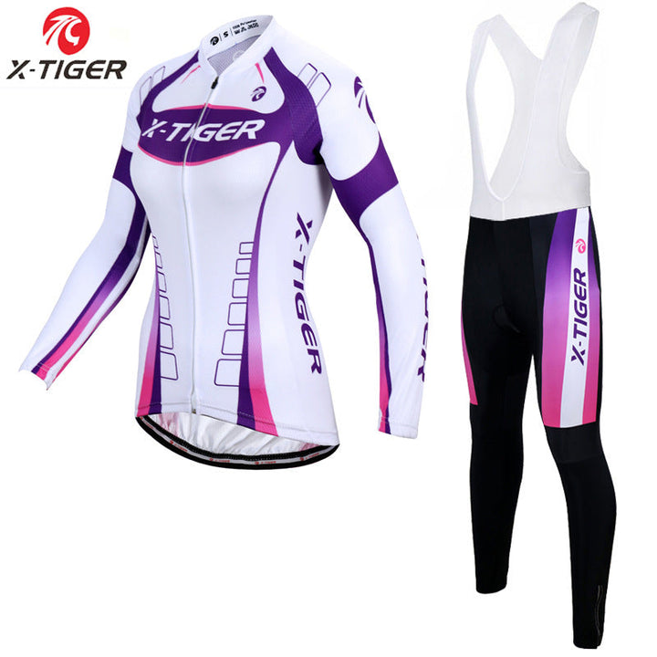 X-Tiger - Damen Langarm-Radsport-Set