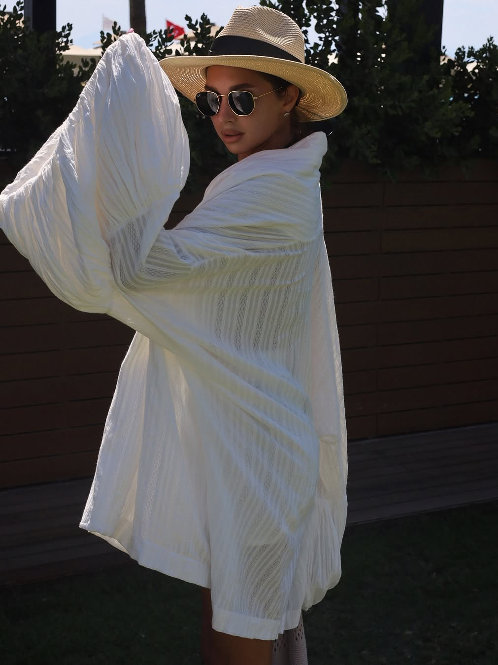 Selena™ - Kimono-Set mit ausgestellten Ärmeln