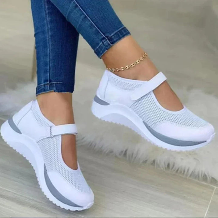 Layla | Bequeme Damenschuhe mit runder Spitze