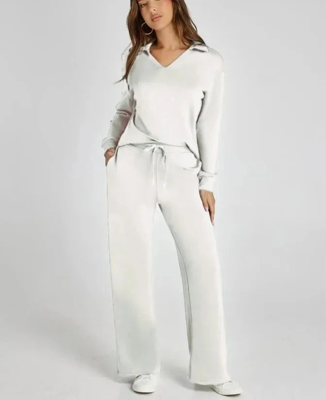 Carly™ - Elegantes Schlaghosen-Set mit hoher Taille