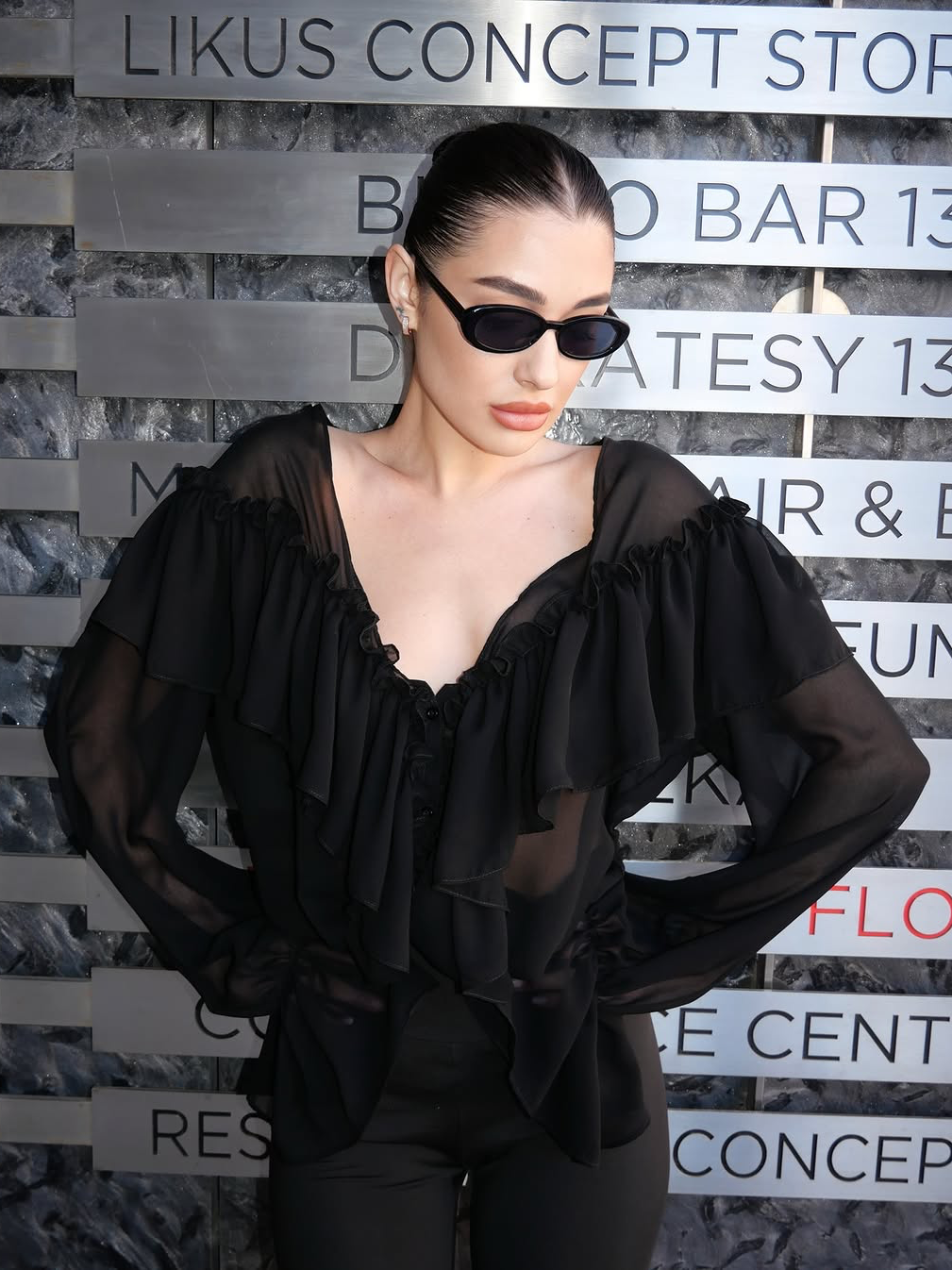Jolie™ - Transparente Chiffonbluse