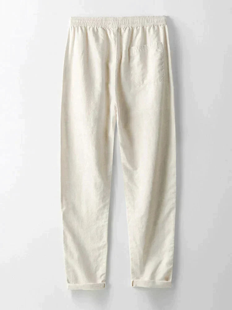 Jonas™ Hemd mit Kragen und Leinenhose
