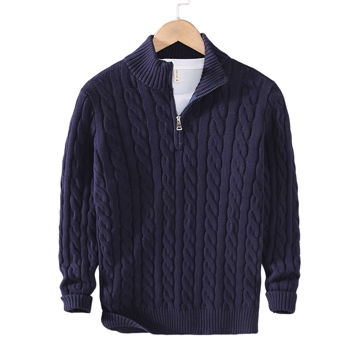 Giuseppe™ - Luxe Strickpullover mit Reißverschluss