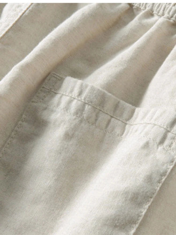 Jonas™ Hemd mit Kragen und Leinenhose