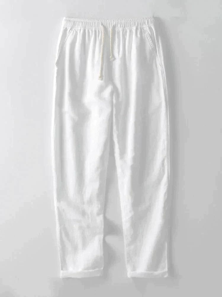 Jonas™ Hemd mit Kragen und Leinenhose