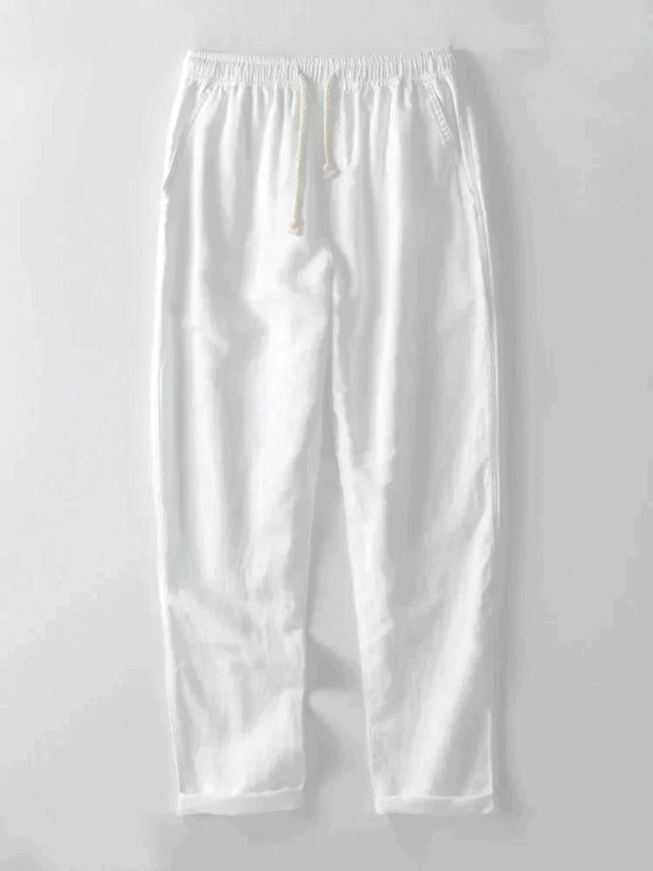 Jonas™ Hemd mit Kragen und Leinenhose