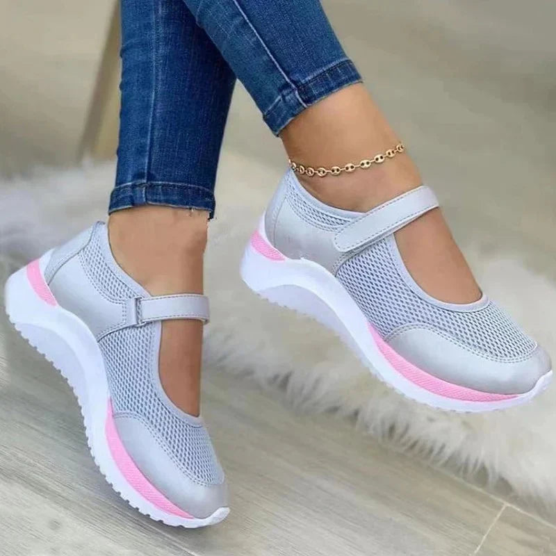 Layla | Bequeme Damenschuhe mit runder Spitze