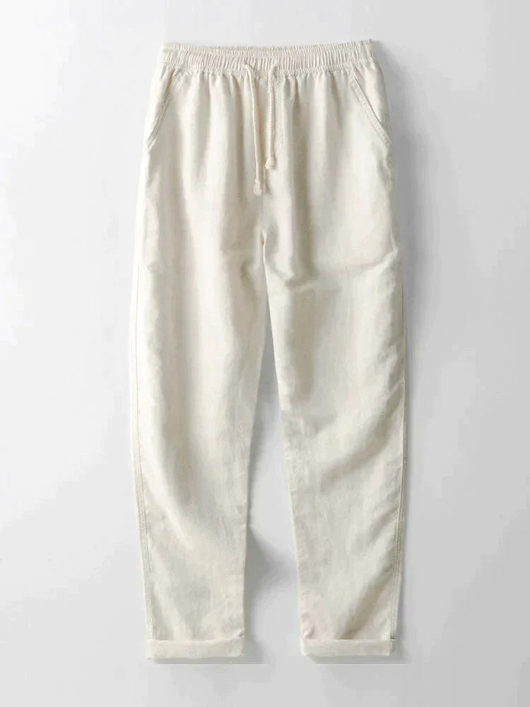 Jonas™ Hemd mit Kragen und Leinenhose