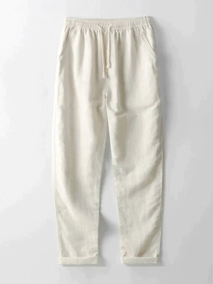 Jonas™ Hemd mit Kragen und Leinenhose
