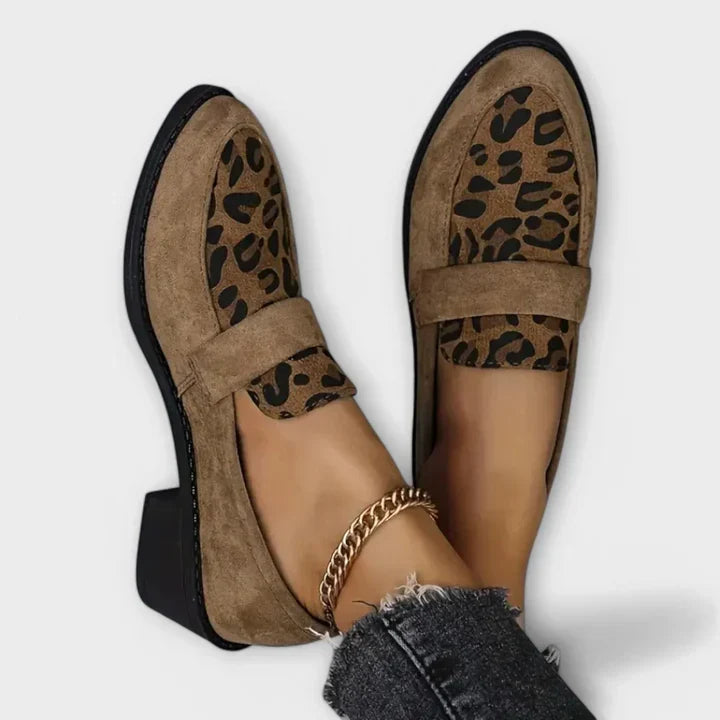 Karla - Elegante Schuhe für Frauen mit Leopardenmuster