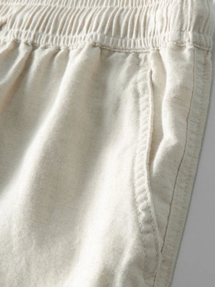 Jonas™ Hemd mit Kragen und Leinenhose