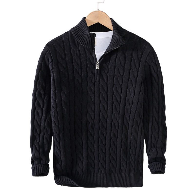 Giuseppe™ - Luxe Strickpullover mit Reißverschluss