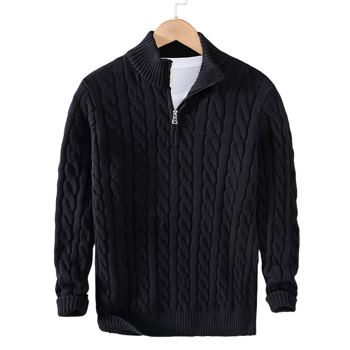 Giuseppe™ - Luxe Strickpullover mit Reißverschluss