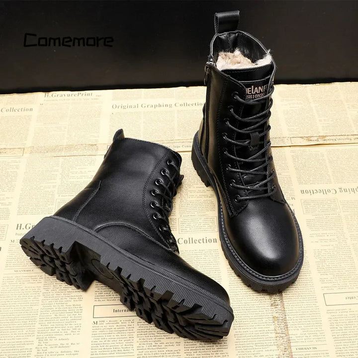 Lena™ | Winterstiefel aus Warmleder