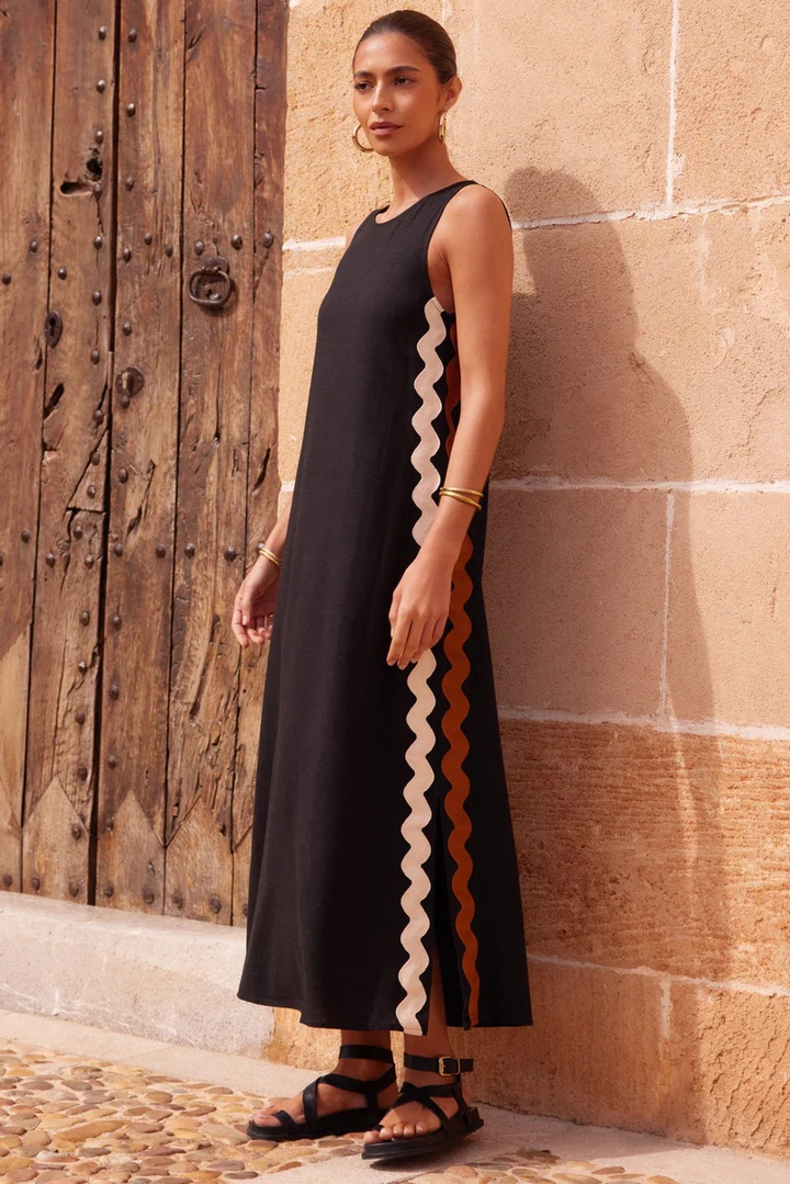 Lizz™ - Geschnittenes ärmelloses Kleid