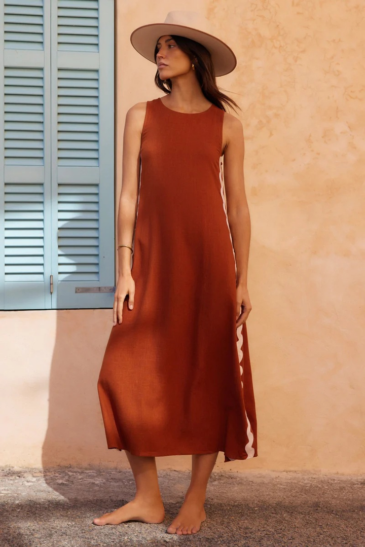 Lizz™ - Geschnittenes ärmelloses Kleid