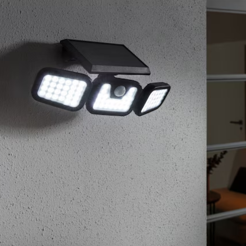 FLOWood™ | Solarbetriebene Bewegungsmelder Lichter im 2er-Pack