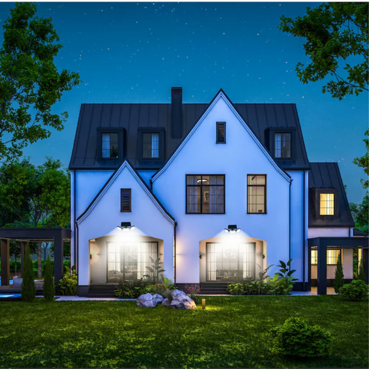 FLOWood™ | Solarbetriebene Bewegungsmelder Lichter im 2er-Pack