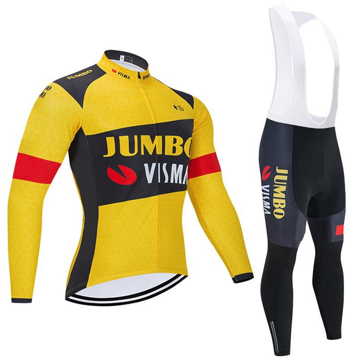 Teams - Pro-Radsportler mit Langärmeln