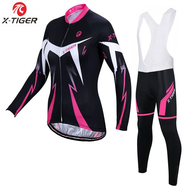 X-Tiger - Damen Langarm-Radsport-Set