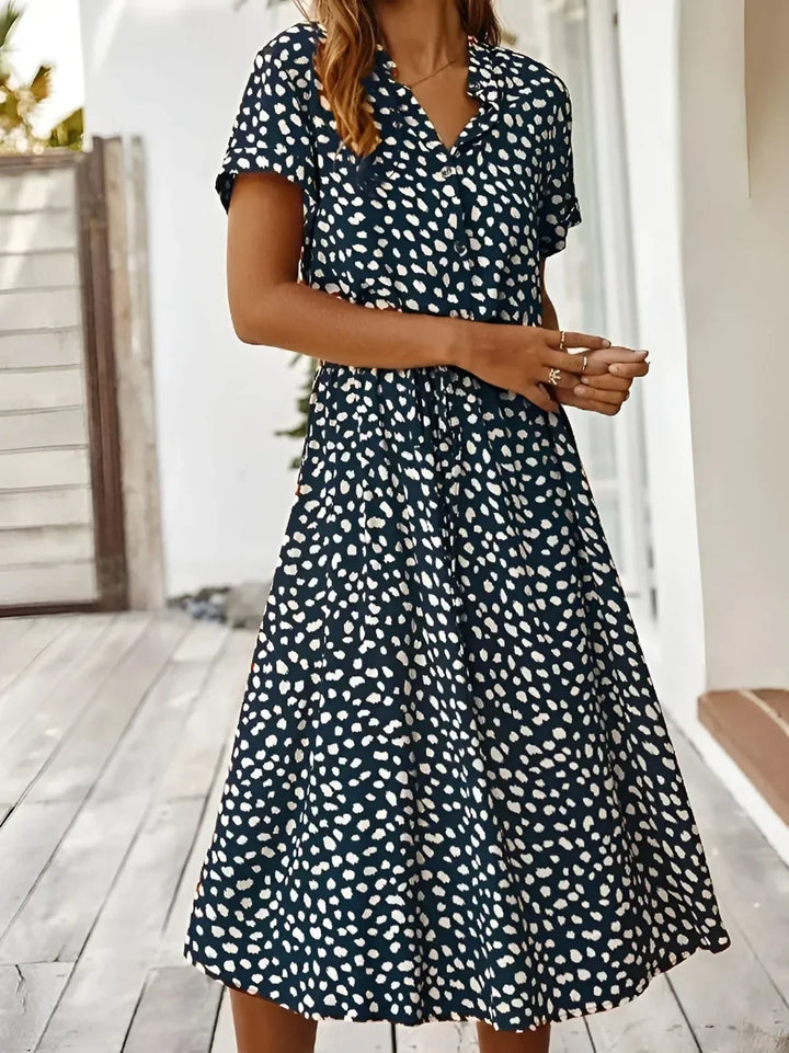 Benthe™ | V-Ausschnitt Kleid