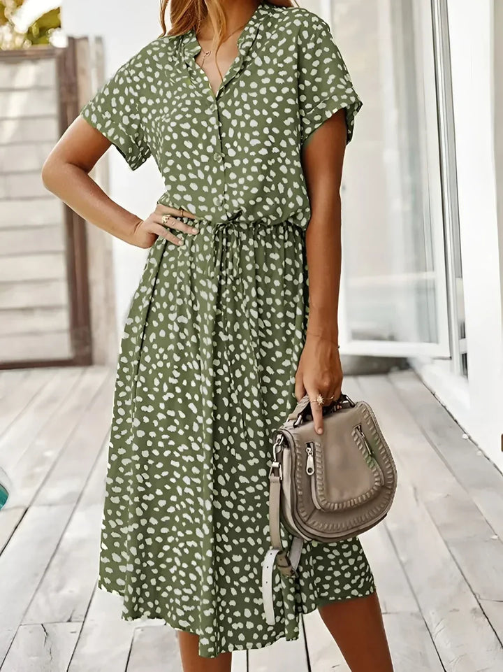 Benthe™ | V-Ausschnitt Kleid