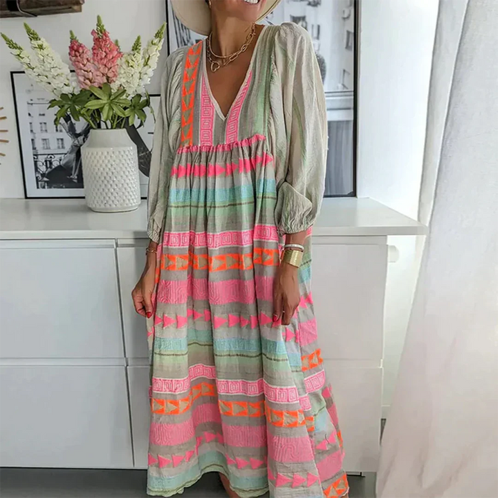 Amelia™ - Bequeme Boho-Kleid