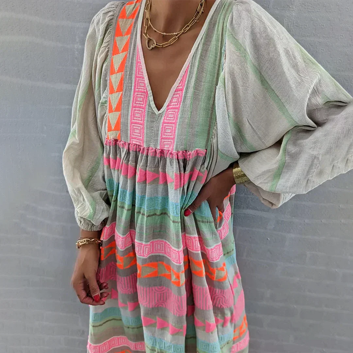 Amelia™ - Bequeme Boho-Kleid