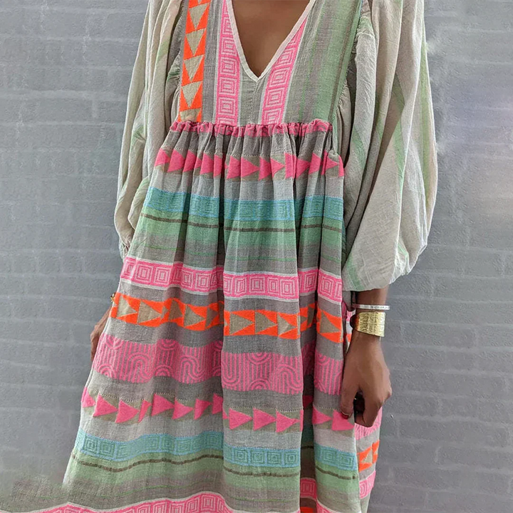 Amelia™ - Bequeme Boho-Kleid