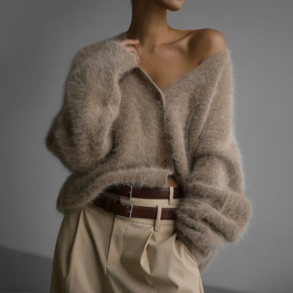 Esmée™ - Bequeme Strickjacke aus Kaschmir