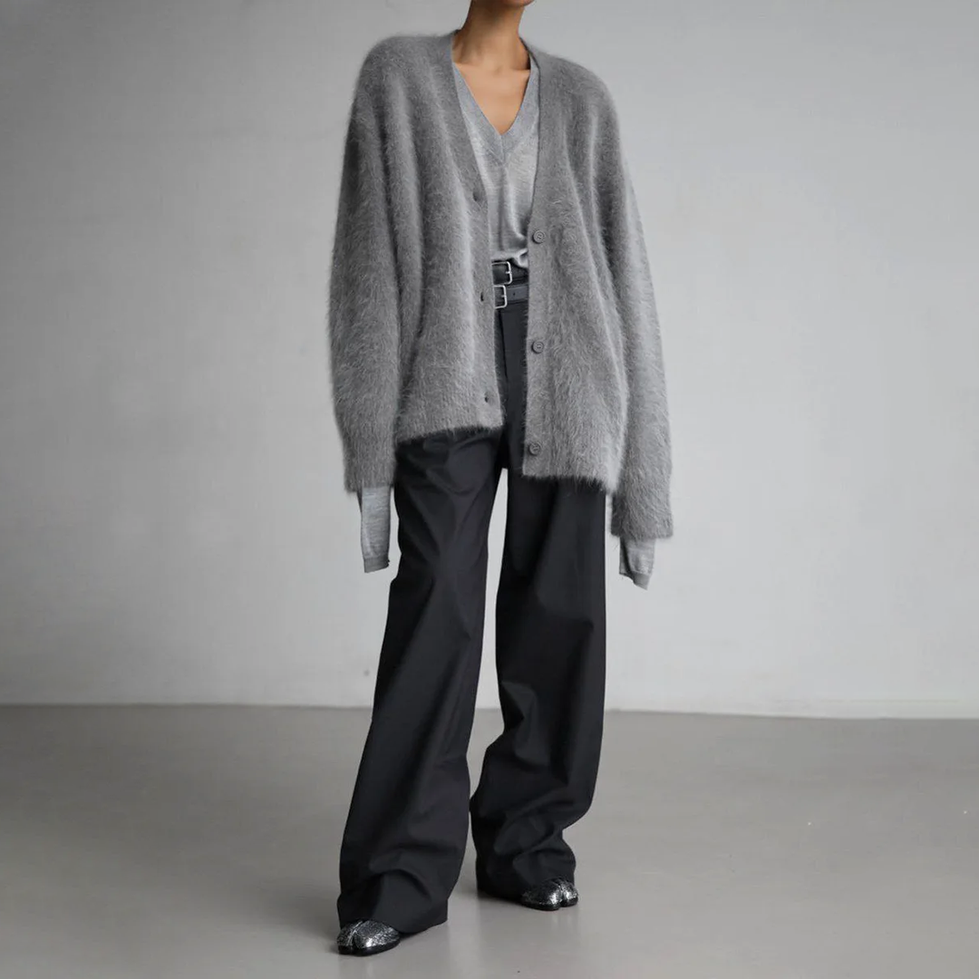 Esmée™ - Bequeme Strickjacke aus Kaschmir