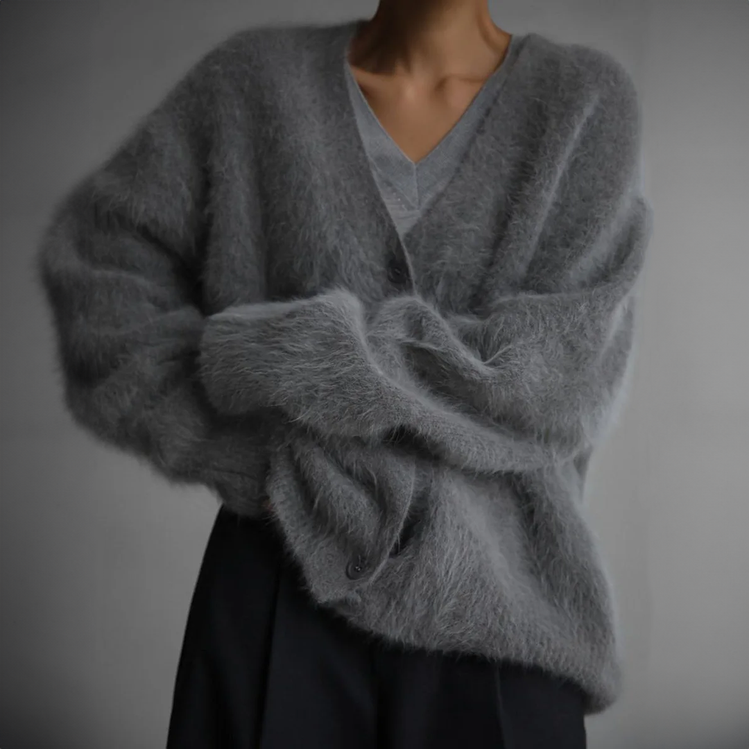 Esmée™ - Bequeme Strickjacke aus Kaschmir