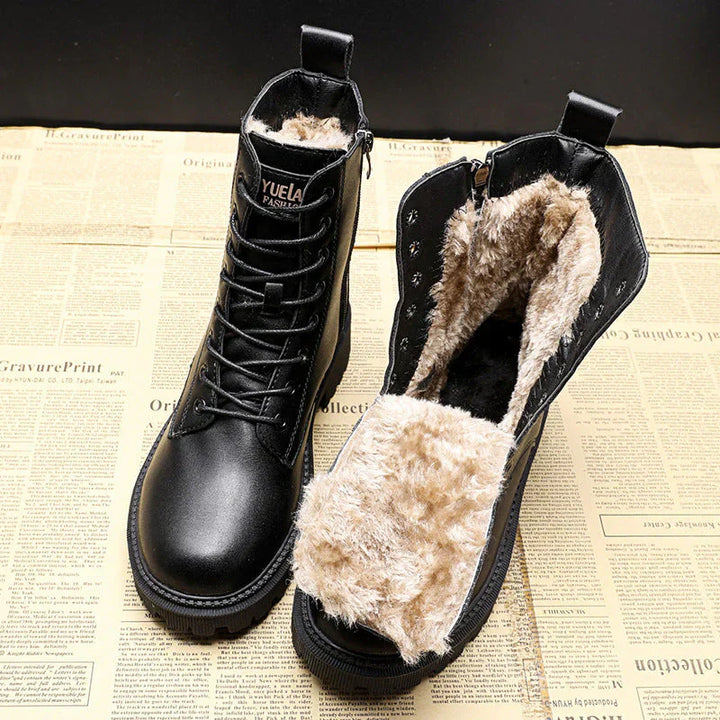 Lena™ | Winterstiefel aus Warmleder