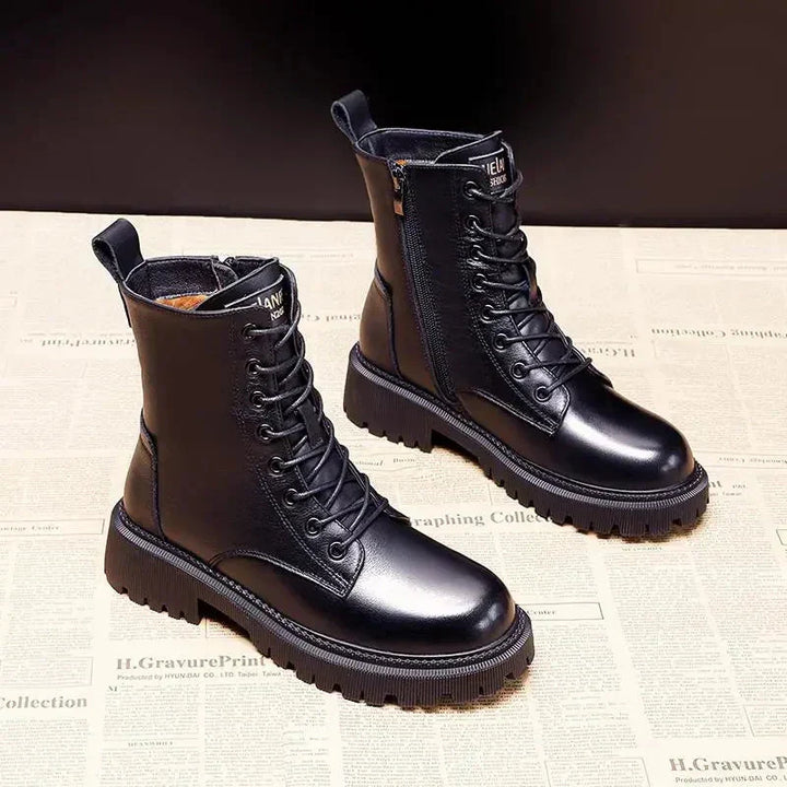 Lena™ | Winterstiefel aus Warmleder