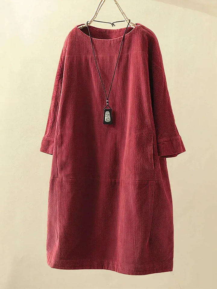 Pauline™ | Elegantes Herbstkleid