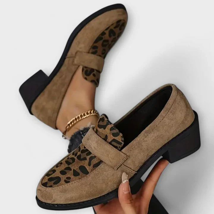 Karla - Elegante Schuhe für Frauen mit Leopardenmuster