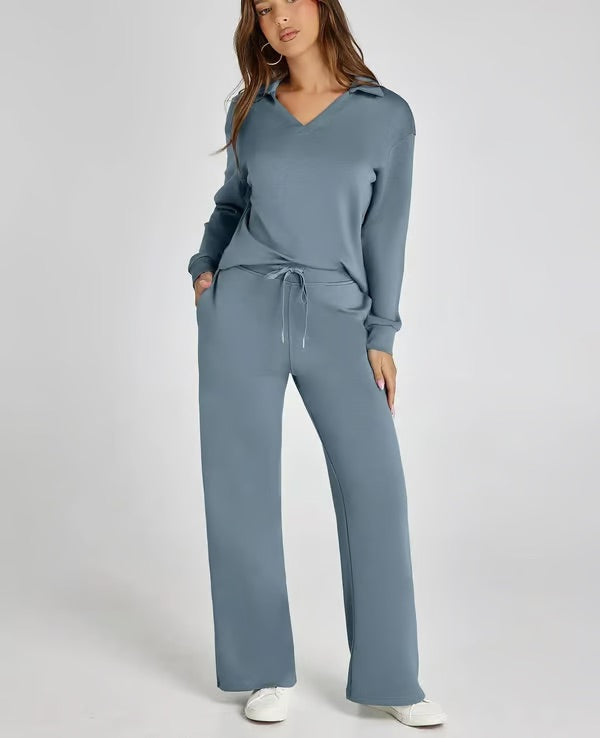Carly™ - Elegantes Schlaghosen-Set mit hoher Taille