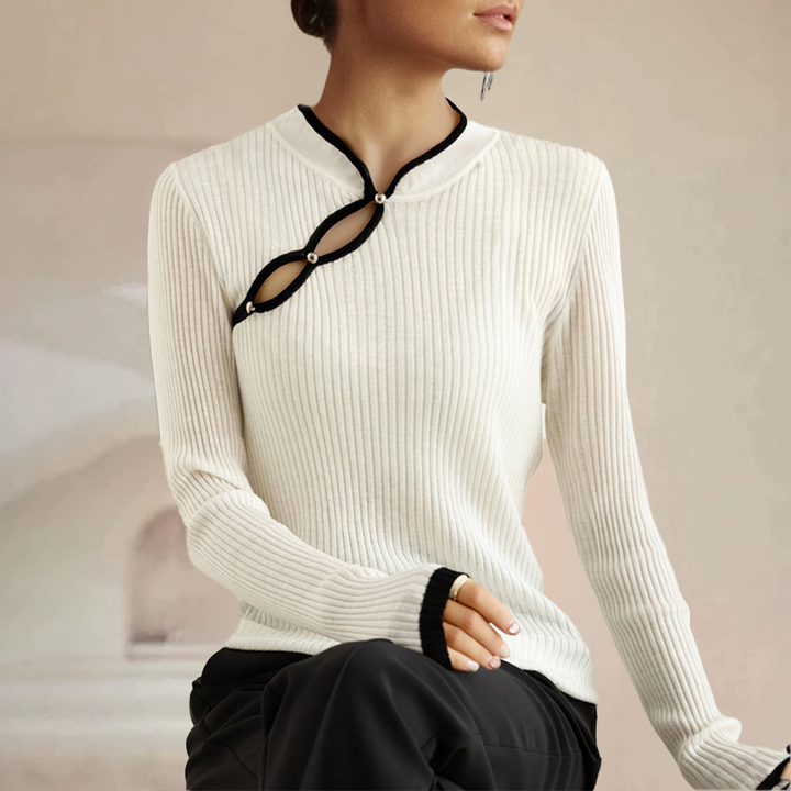 Ava™ - Trésor de Perle Pullover aus peruanischer Wolle