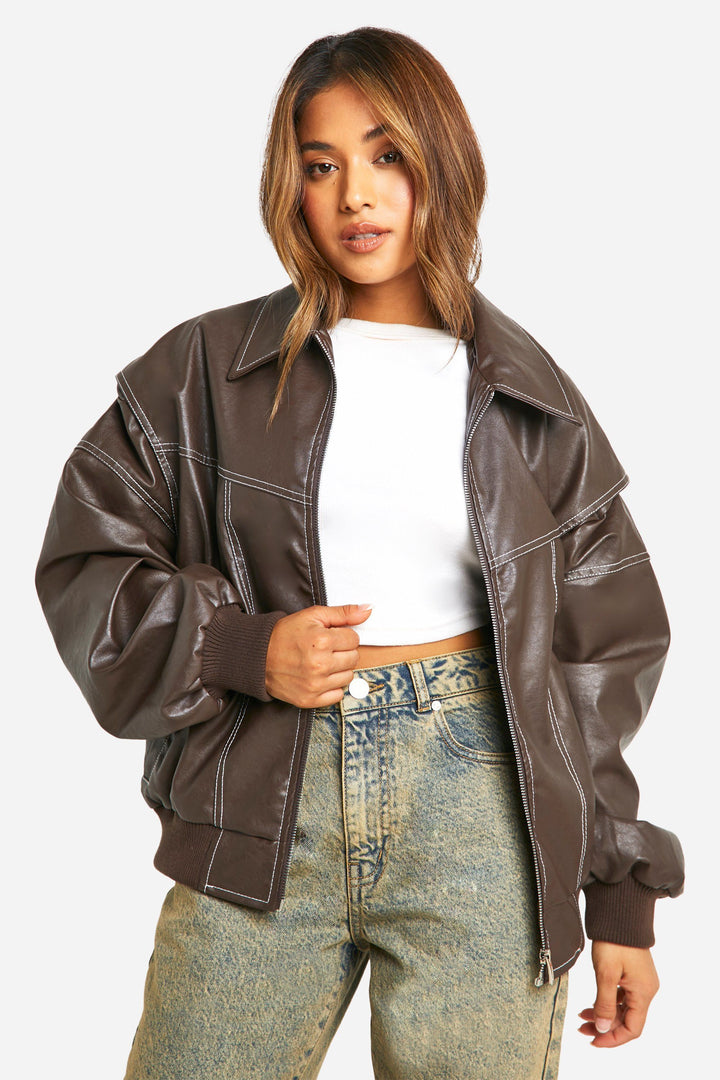 Isla™ - Klassische Bomberjacke aus Leder