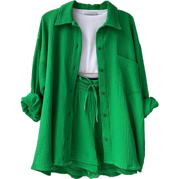 Amelie™ - Lässiges Baumwoll-Loungewear-Set