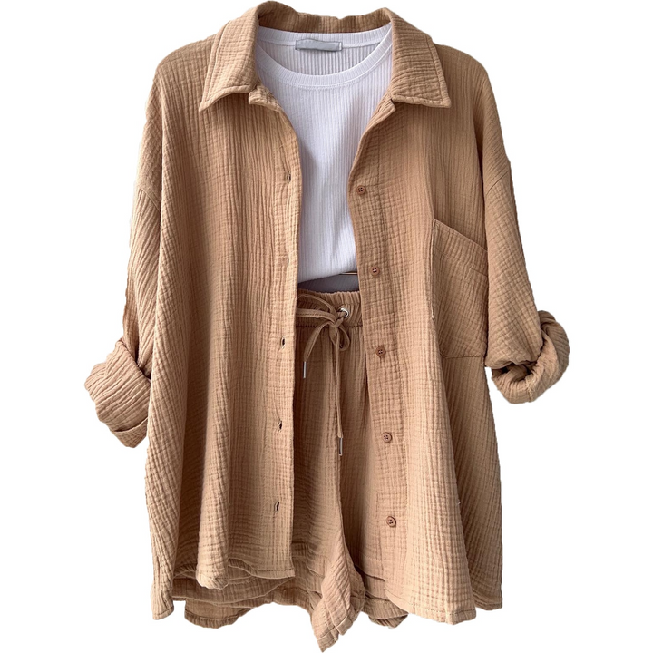 Amelie™ - Lässiges Baumwoll-Loungewear-Set
