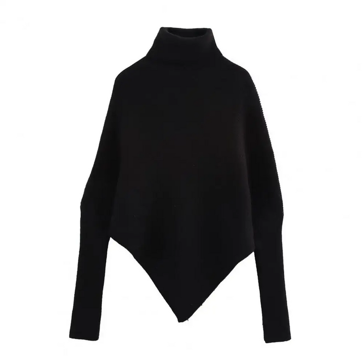 Amaya™ – Asymmetrischer Rollkragenpullover