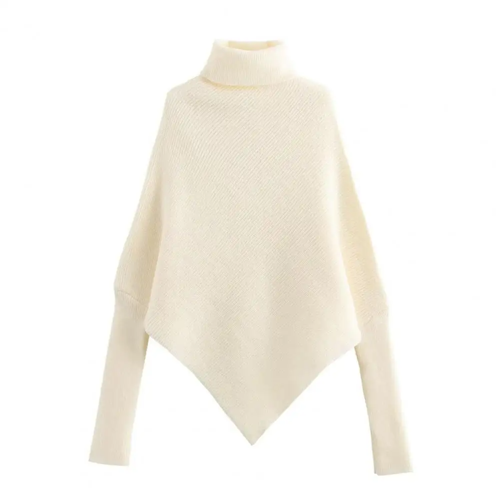 Amaya™ – Asymmetrischer Rollkragenpullover