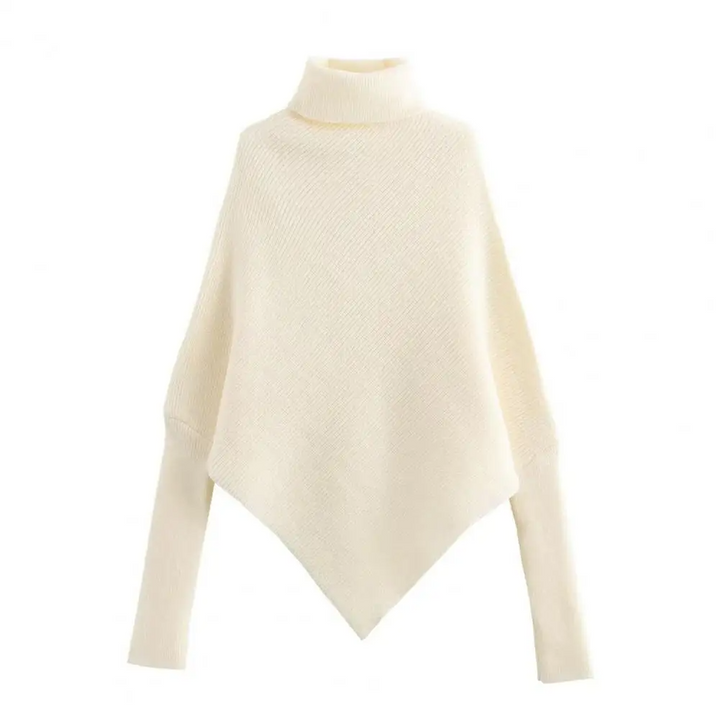 Amaya™ – Asymmetrischer Rollkragenpullover