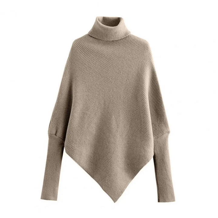Amaya™ – Asymmetrischer Rollkragenpullover